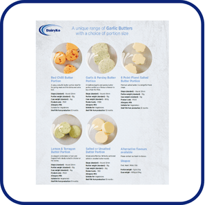 Flavoured Butter portions
